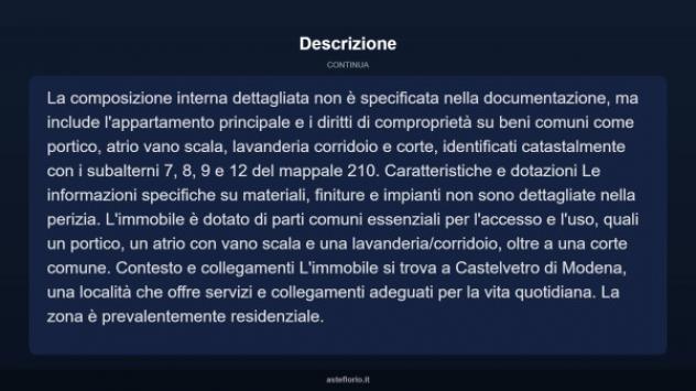 Immobile in asta di 197 m² in vendita a Castelvetro di Modena - Foto 10