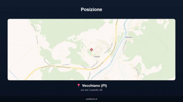 Immobile in asta di 1161 m² con più di 5 locali in vendita a Vecchiano - Foto 6