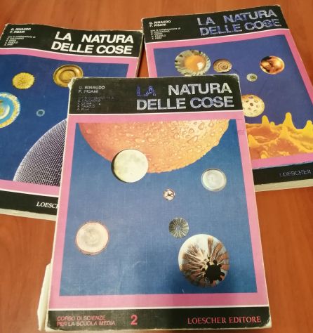 La Natura delle Cose corso di Scienze per le Medie in tre Volumi 1983 - Foto 5