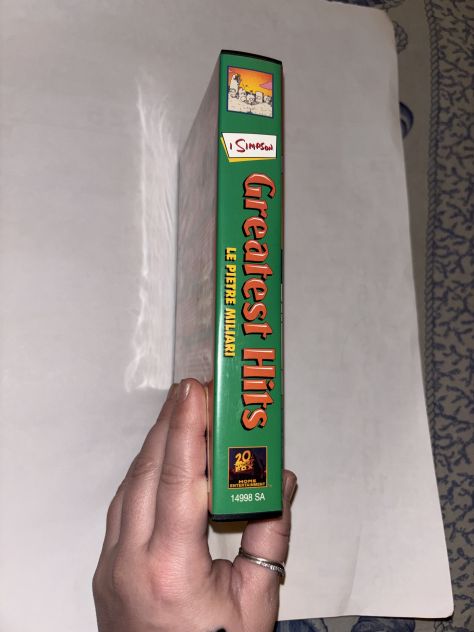VHS/VIDEOCASSETTA RARISSIMA IN OTTIME CONDIZIONI:I SIMPSON”GRETEST HITS” - Foto 8