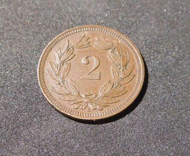 Helvetia, 2 Rappen 1893. - Foto 7