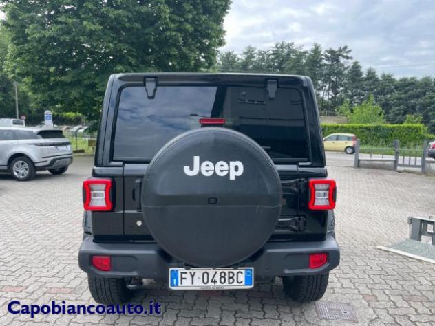 JEEP Wrangler Unlimited 2.2 Mjt II Sahara SOLO 63.500KM! rif. 23676361 - Foto 5