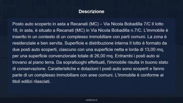 Immobile in asta di 26 m² in vendita a Recanati - Foto 7