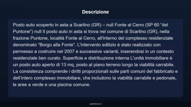 Immobile in asta di 13 m² in vendita a Scarlino - Foto 3