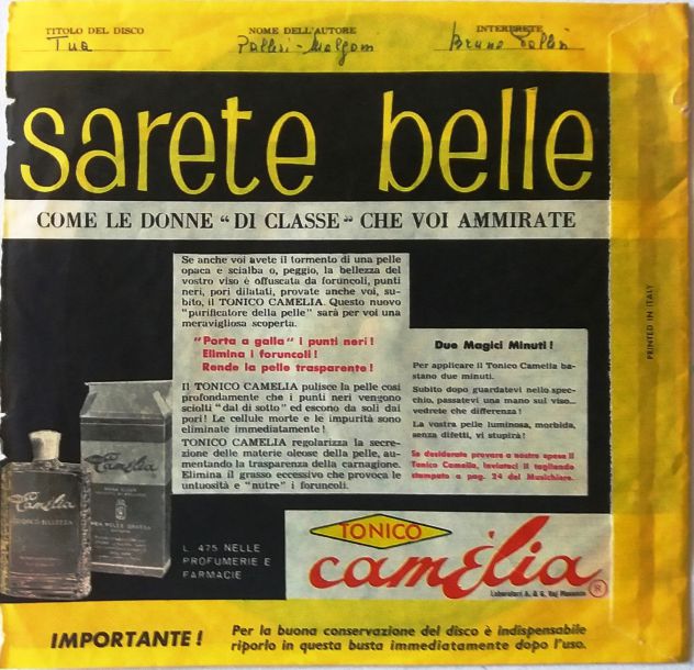 4 Flexi-disc -Inserti aIla Rivista Il Musichiere con pubblicità diverse-1959 - Foto 5