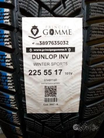 2 gomme 225 55 17 dunlop inv a3867 - Foto 2