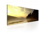 Quadro Lago Nella Nebbia 120x40 E 135x45 ARREDALACASA
