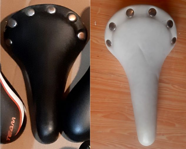 Selle bici con le borchie
