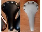 Selle bici con le borchie