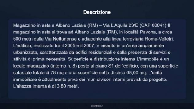 Immobile in asta di 78 m² in vendita a Albano Laziale - Foto 6