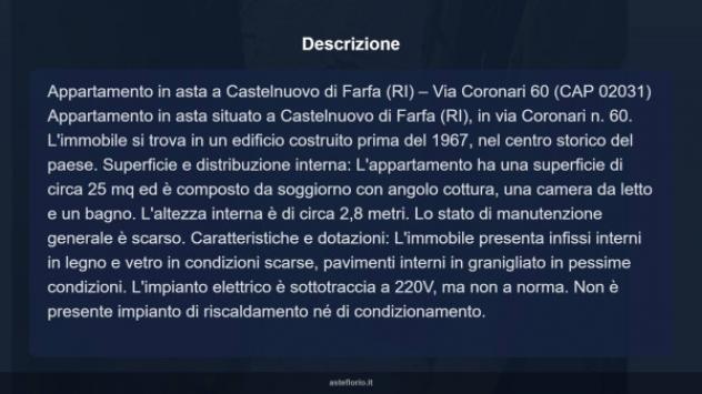 Immobile in asta di 25 m² in vendita a Castelnuovo di Farfa - Foto 16