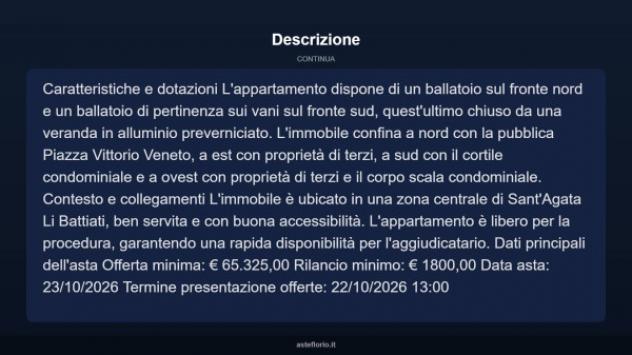 Immobile in asta di 105 m² in vendita a Sant'Agata li Battiati - Foto 4