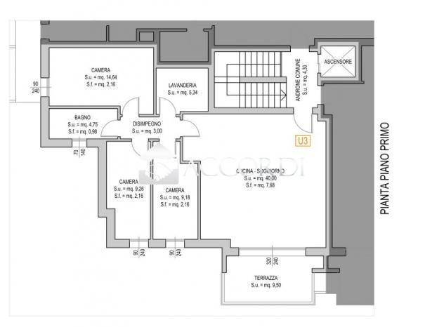 APPARTAMENTO di 4 vani e di 110 mq (TREVIGNANO) rif. PE9 - Foto 10