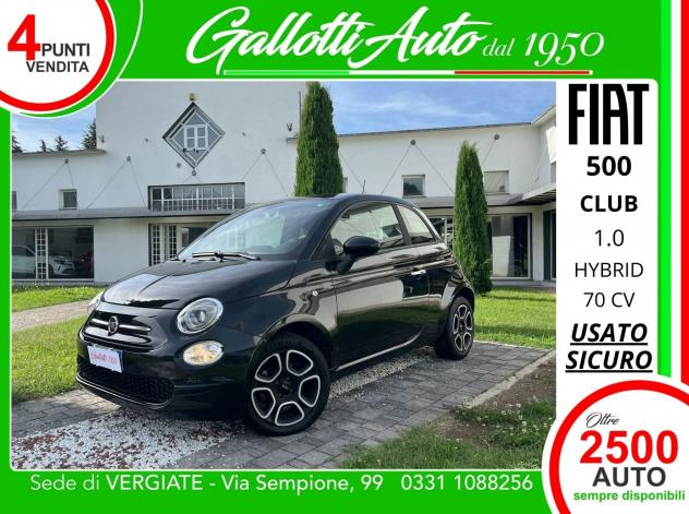 FIAT 500 Hybrid 1.0 70cv Ibrido