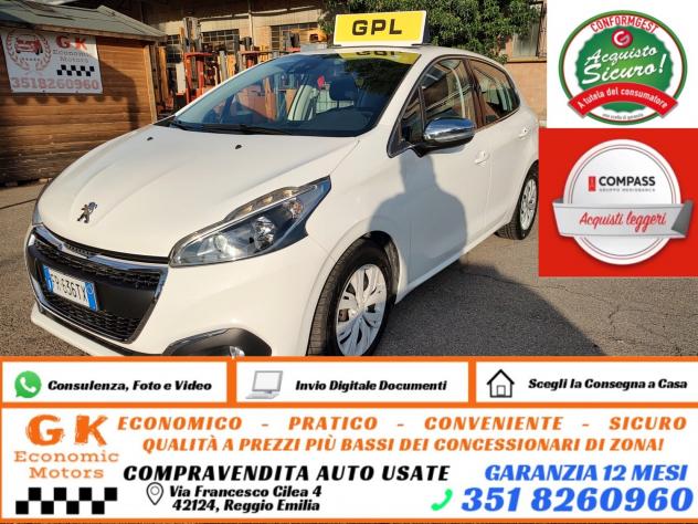 Peugeot 208 PureTech 82 5p. GPL Allure, BENZINAGPL, OK NEOPATENTATI, GARANZIA L.12 MESI