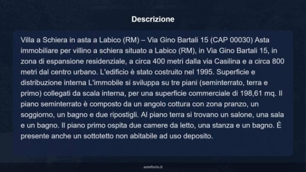 Immobile in asta di 208 m² in vendita a Labico - Foto 9