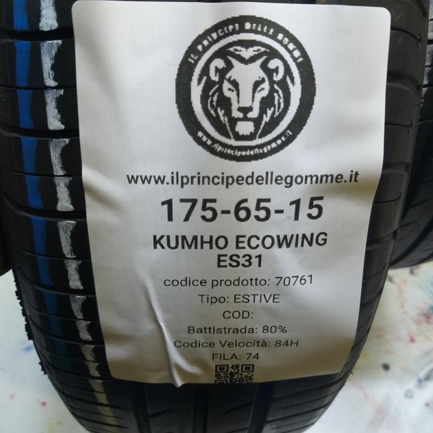 2 GOMME 175 65 15 KUMHO A70761 - Foto 2