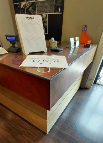 BANCO CASSA ANGOLARE IN PELLE 57071 - Foto 3