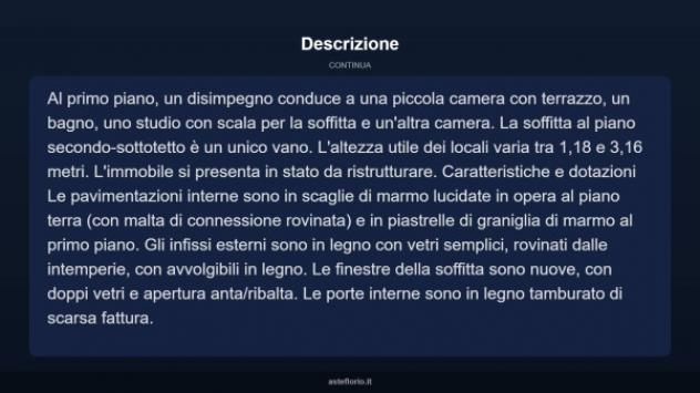 Immobile in asta di 177 m² con più di 5 locali in vendita a Castelnuovo di Garfagnana - Foto 4