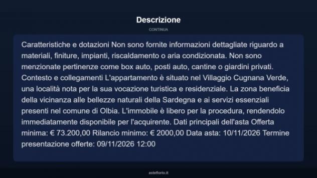 Immobile in asta di 49 m² in vendita a Olbia - Foto 4