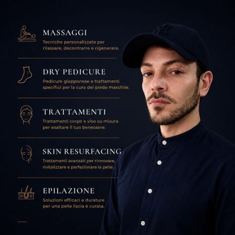 ESTETISTA UOMO SPECIALIZZATO IN TRATTAMENTI MASCHILI Tel:3884569729