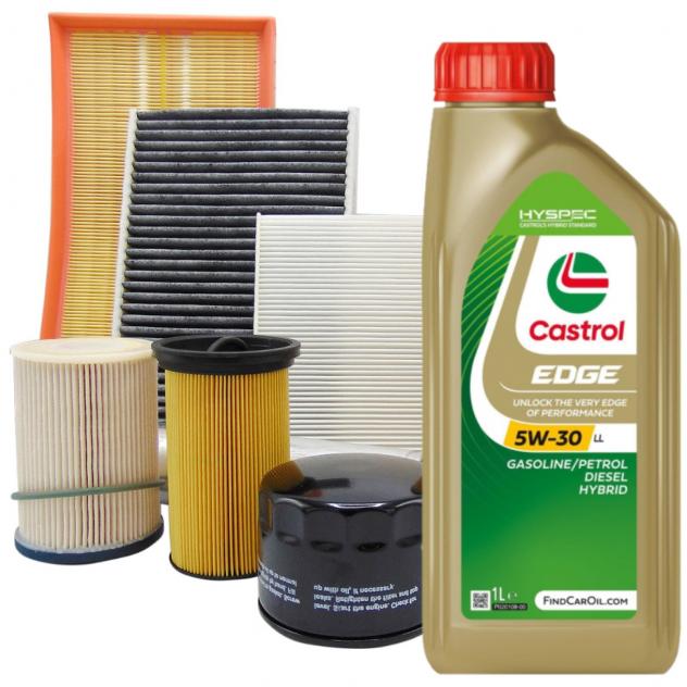 Kit Tagliando+Olio Motore Ktm001+Cast5W30