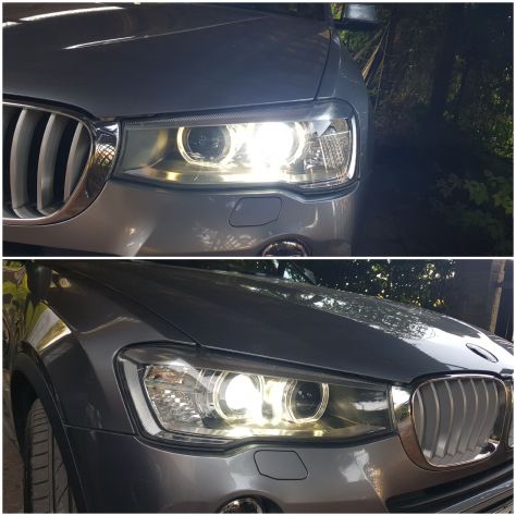 FARI FANALI PROIETTORI SX DX XENON ORIGINALI - BMW X3 F25 14-17 -- X4 F26 14-18 - Foto 5