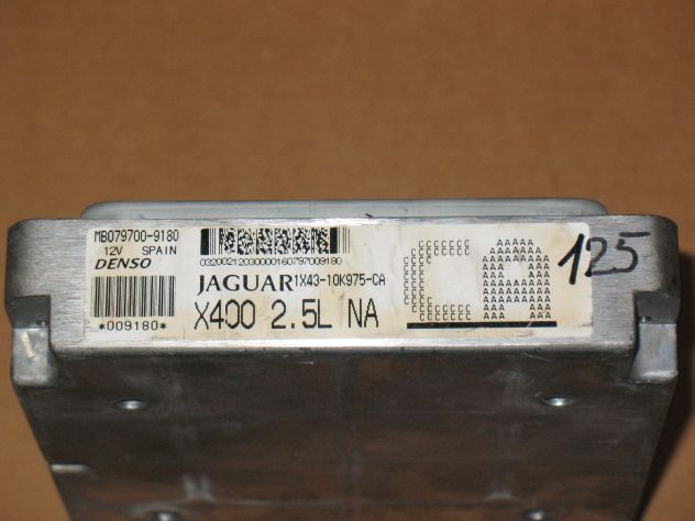 1X4310K975CA ECU JAGUAR X400 2.5L MA 1X43-10K975-CA MB079700-9180 MB0797009180 - Foto 2