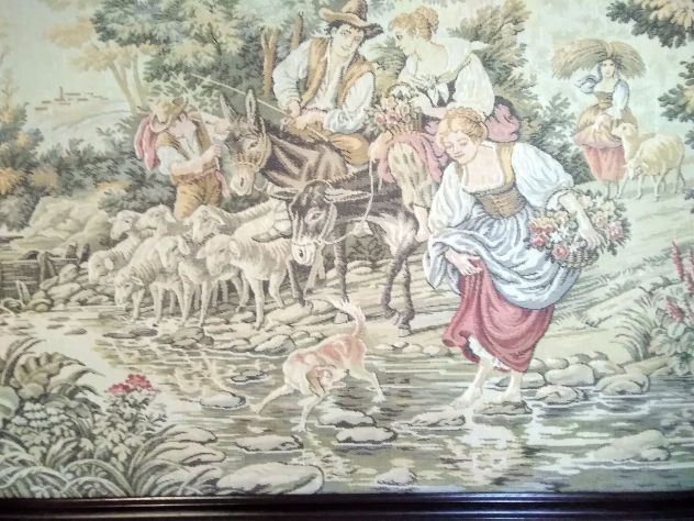 Arazzo jugoslavo (jugoslavia) epoca di Tito - Foto 3