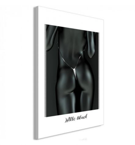 Quadro Donna Ragazza Africana Di Spalle - ARREDALACASA