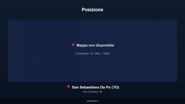Immobile in asta di 478 m² con più di 5 locali e box auto doppio in vendita a San Sebastiano da Po - Foto 2
