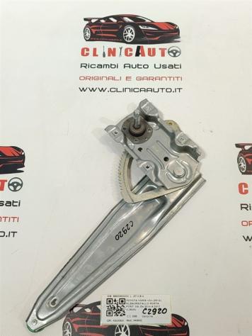 MECCANISMO ALZAVETRO POST. DX TOYOTA Yaris Serie 698300D230 1KRFE (1416) - Foto 2