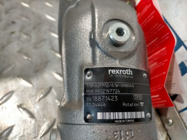 Motore Rexroth A2FM12 per Dieci - Foto 3