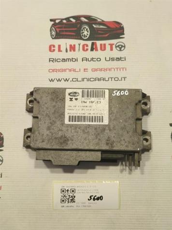 CENTRALINA MOTORE FIAT Punto Berlina 3P IAW16FE3 46531212 176A7000 benzina 1242 (9399)