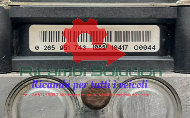 0265251854 Abs Nissan Qashqai 1.4 - Foto 2