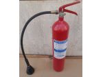 Estintore portatile anidride carbonica CO2 da carica interna 5 kg.