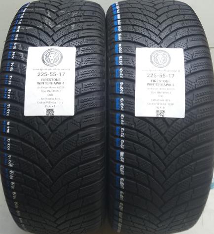 2 GOMME 225 55 17 FIRESTONE A68329