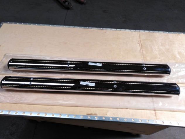 Pedane laterali tubolari cromate Jeep Wrangler Mopar 82210563AD - Foto 4