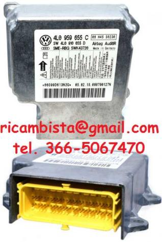 4L0959655C 5WK43720 Centralina airbag Audi Q7 anno 2009