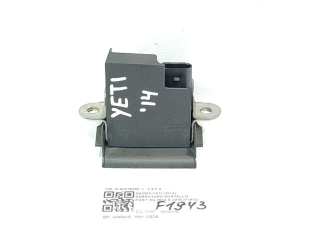 SERRATURA PORTELLONE POSTERIORE SKODA Yeti 1° Serie 5L6827505E CBZB (09) - Foto 2