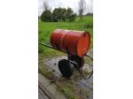 Carrello con barile