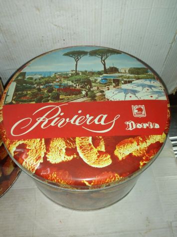 2 VECCHIE SCATOLE DI BISCOTTI DORIA DA COLLEZIONE - Foto 6