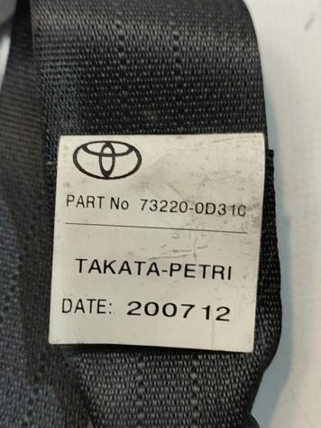 CINTURA DI SICUREZZA ANTERIORE SINISTRA TOYOTA Yaris Serie 73220-0D310 1NZFXE (1416) - Foto 3