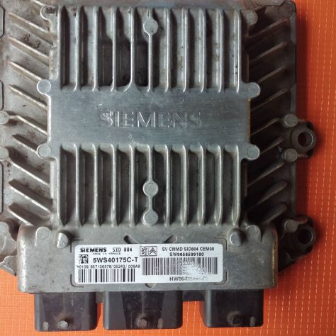 SID 804 5WS40175C-T siemens continental centralina motore Peugeot citroen ford