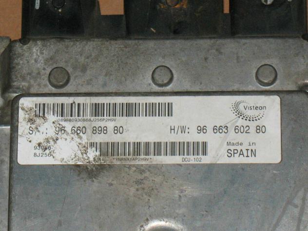 9666089880 9666360280 ECU BOXER JUMPER DUCATO 2.2 9666089880 9666360280 DCU-102 - Foto 2