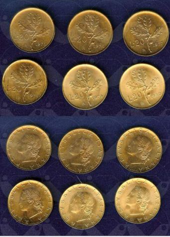 ITALIA 1969-1992 Moneta 20 Lire FDC - Foto 2
