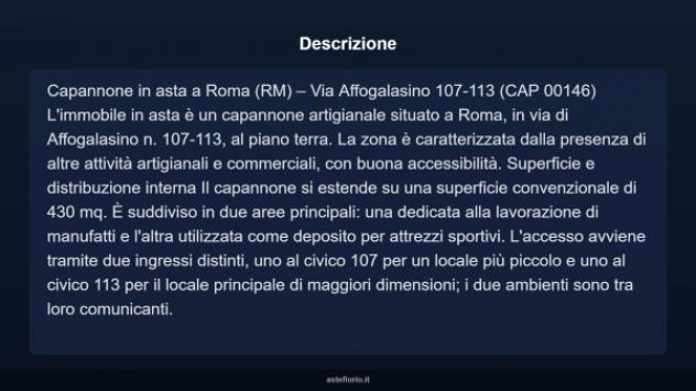 Immobile in asta di 430 m² in vendita a Roma - Foto 3