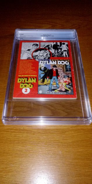 Dylan Dog N.1 L'Alba dei Morti Viventi Originale Prima Edizione Gradato CGC 8.0 - Foto 3