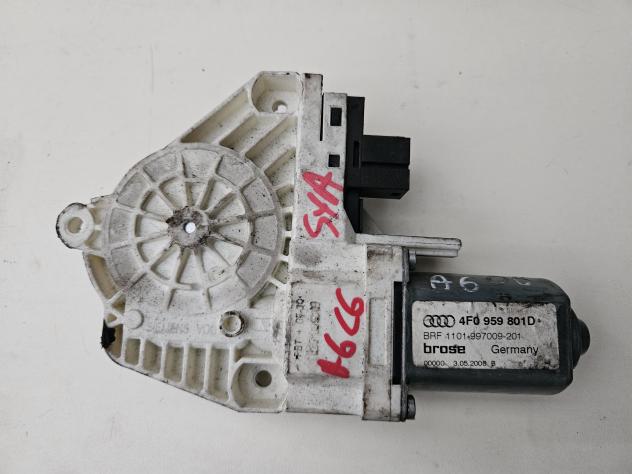 MOTORINO ALZAVETRO ANTERIORE SINISTRO AUDI A6 Berlina Serie C6 (4F2) 4F0959801D (0412)