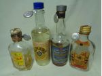 Ritiro vecchie bottiglie di Liquori Mignon Whisky Cognac Chartreuse Bourbon